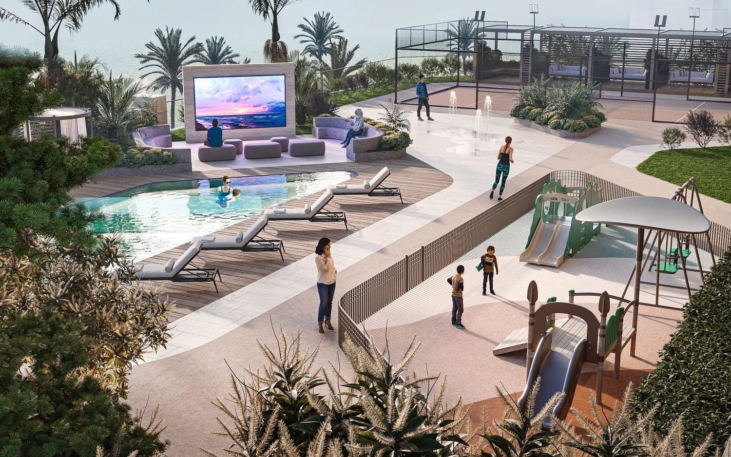 Firoza amenity Outdoor Cinema - Dubai Islands, Dubai - by Ever Glory Developments