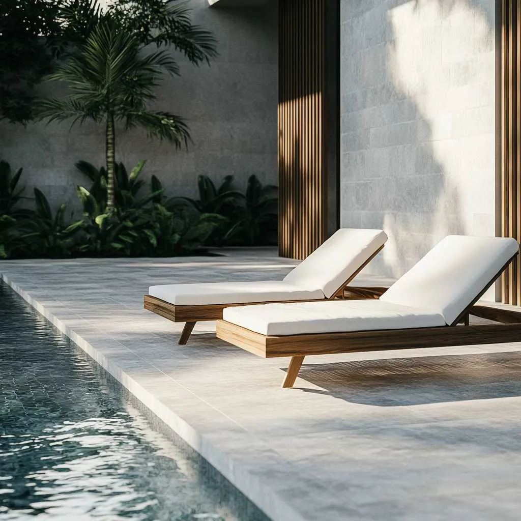 Five Oceans Residence amenity Pool Deck & Swimming Pool - Badung, Dubai - by Stetsyuk Development Group