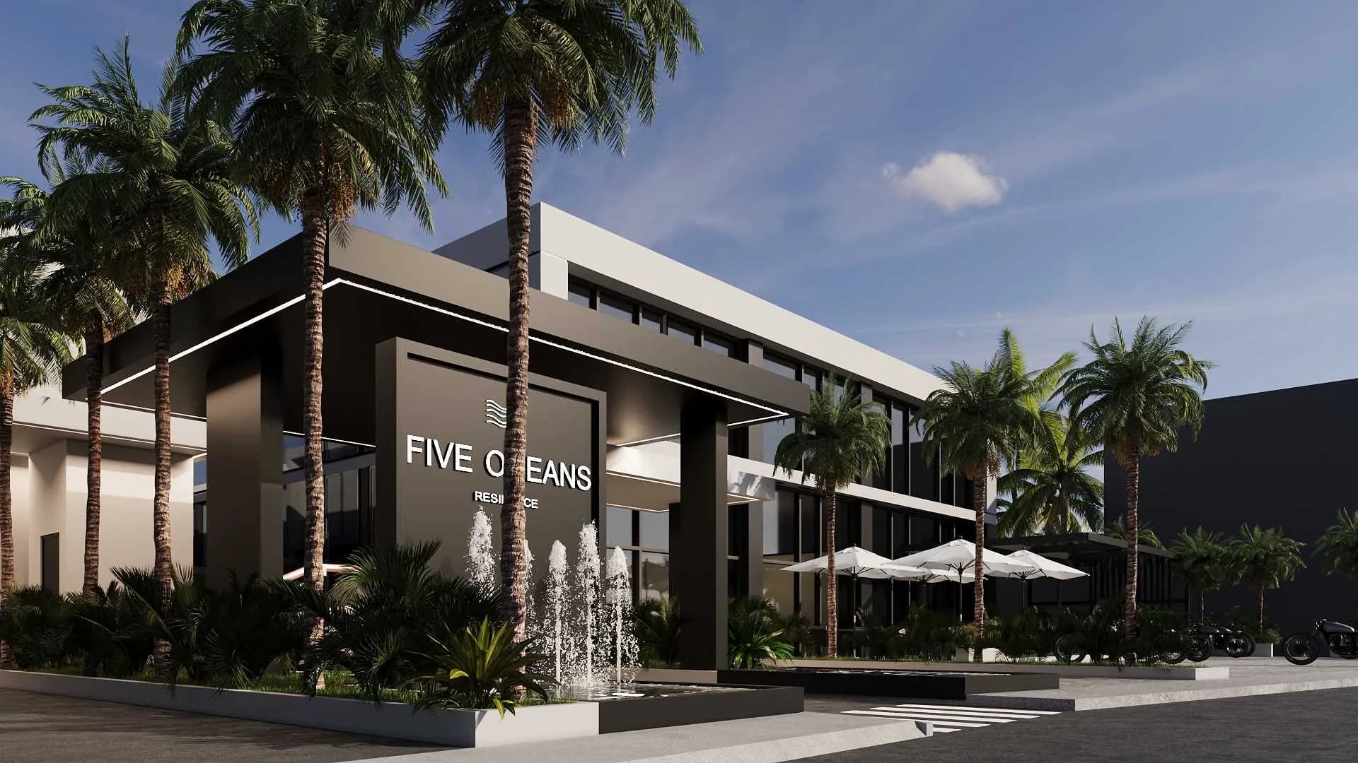 Five Oceans Residence exterior view - Badung, Dubai - by Stetsyuk Development Group