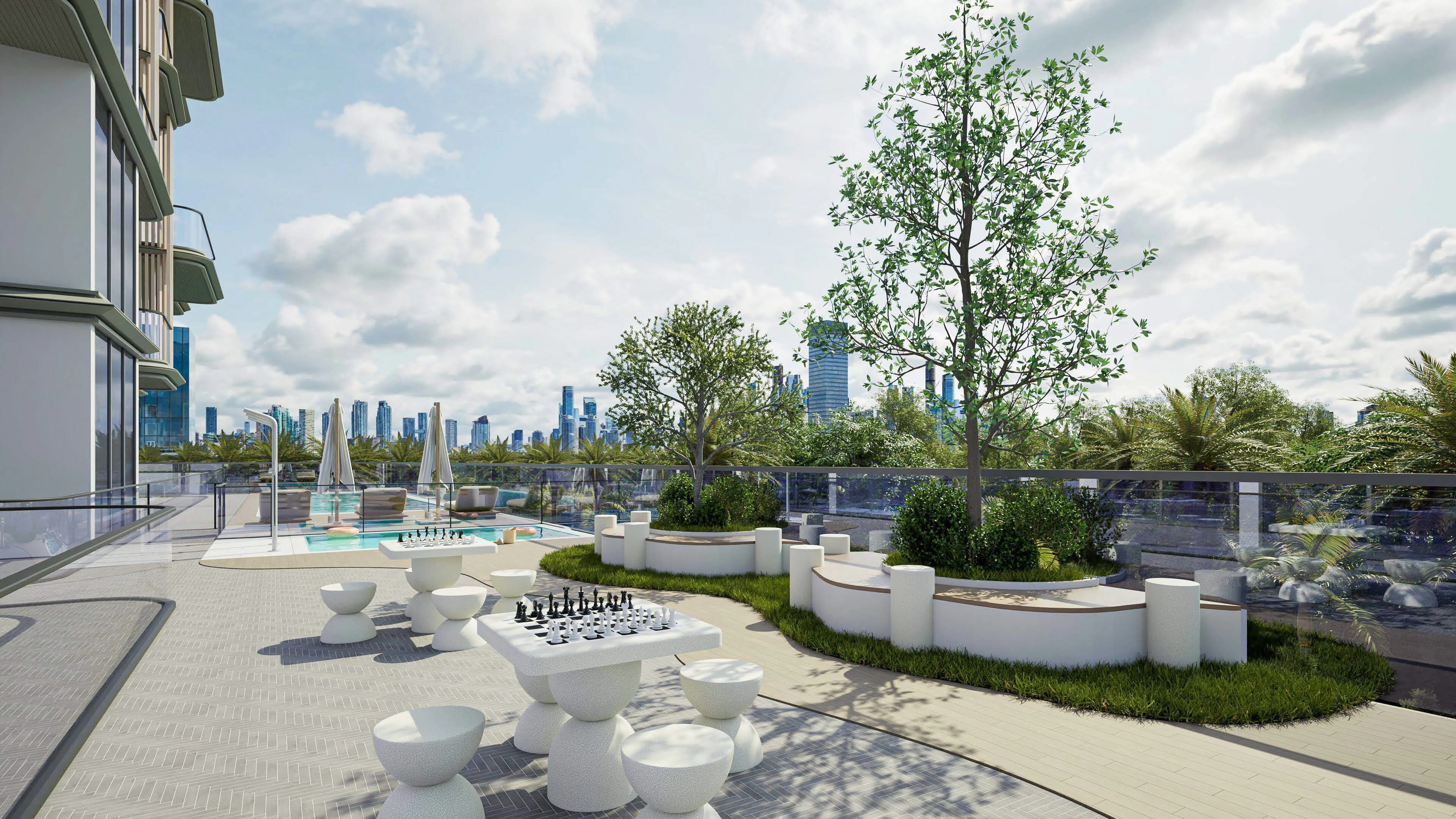 Floarea Breeze amenity Board Game Nook - Palm Deira, Dubai - by Mashriq Elite