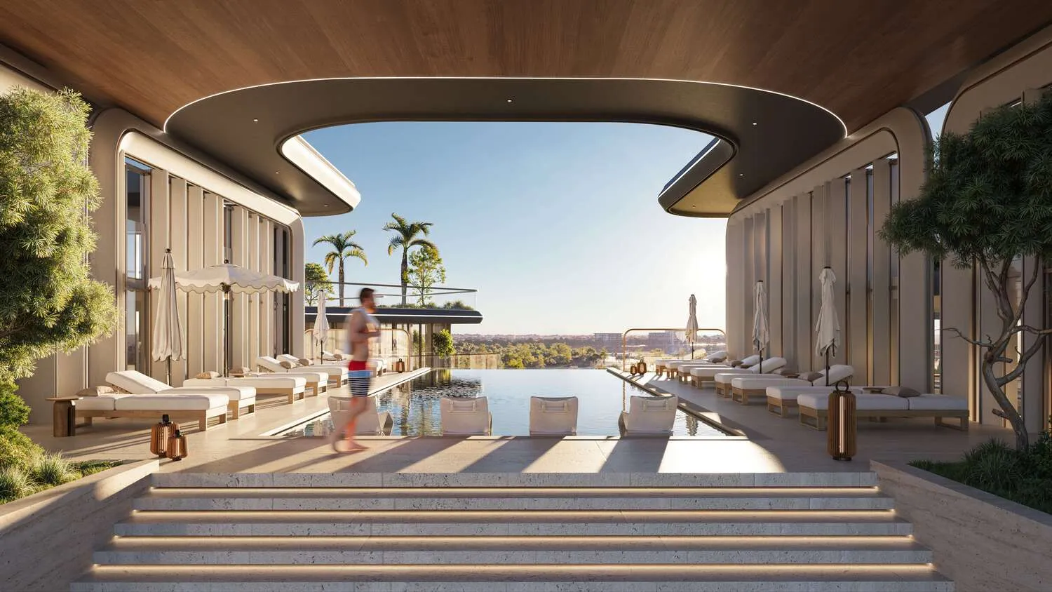 Floarea Lakes amenity Horizon Pool - Dubai Production City, Dubai - by Mashriq Elite