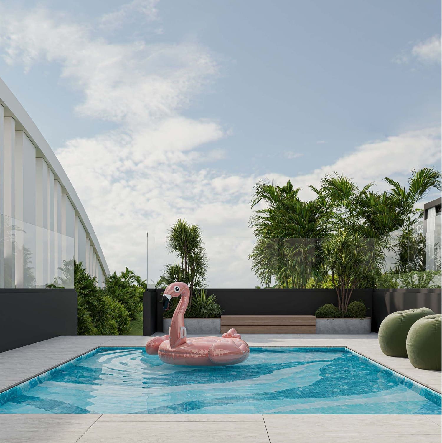 Floarea Oasis amenity Kids Pool in Dubailand Residence Complex, Dubai, by Mashriq Elite