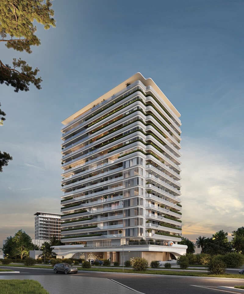 Floarea Oasis exterior view - Dubailand Residence Complex, Dubai - by Mashriq Elite