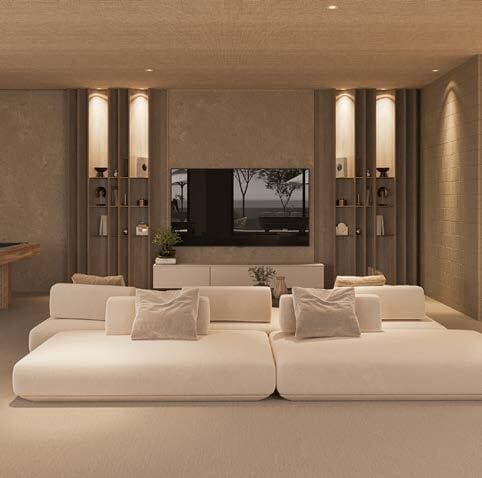 Floarea Residence amenity Clubhouse - Arjan, Dubai - by Mashriq Elite