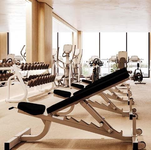 Floarea Residence amenity Gym - Arjan, Dubai - by Mashriq Elite