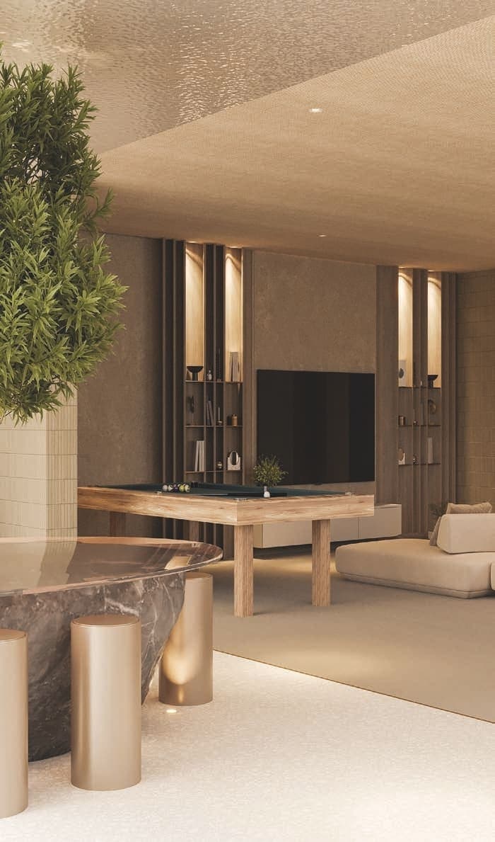 Floarea Residence amenity Indoor Play Area & Cinema - Arjan, Dubai - by Mashriq Elite