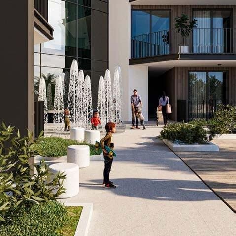 Floarea Residence amenity Splash Pad - Arjan, Dubai - by Mashriq Elite