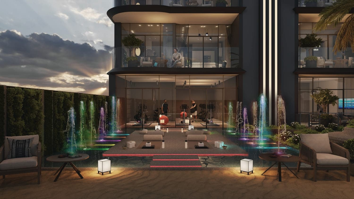 Floarea Skies amenity Floating Meditation Deck - JVC (Jumeirah Village Circle), Dubai - by Mashriq Elite