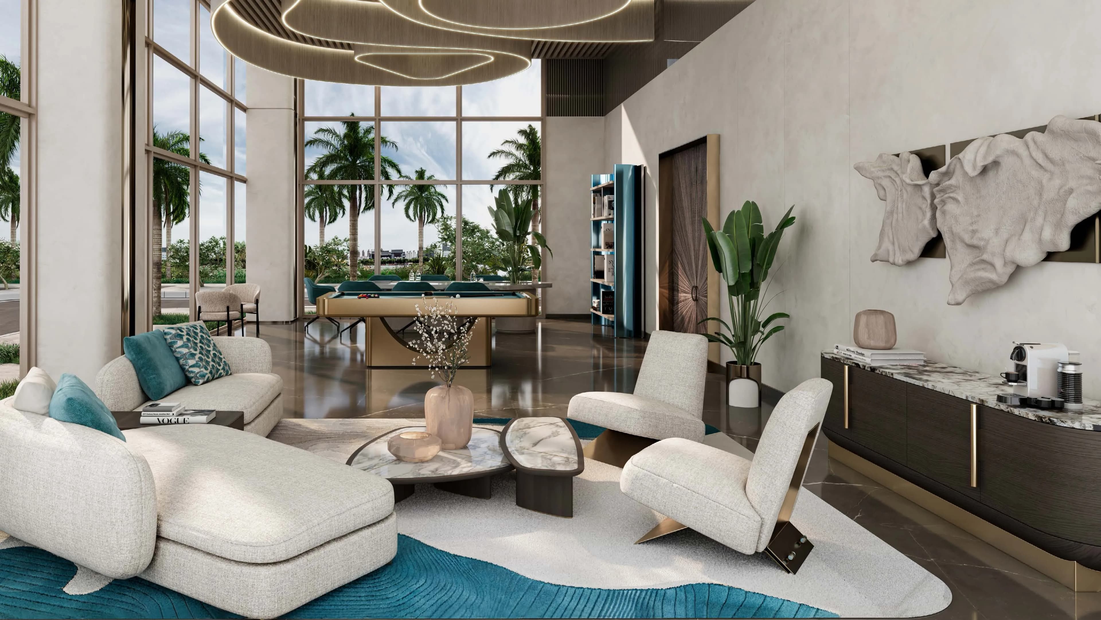 Flora Bay Residences amenity Multi Purpose Area - Dubai Islands, Dubai - by Centurion