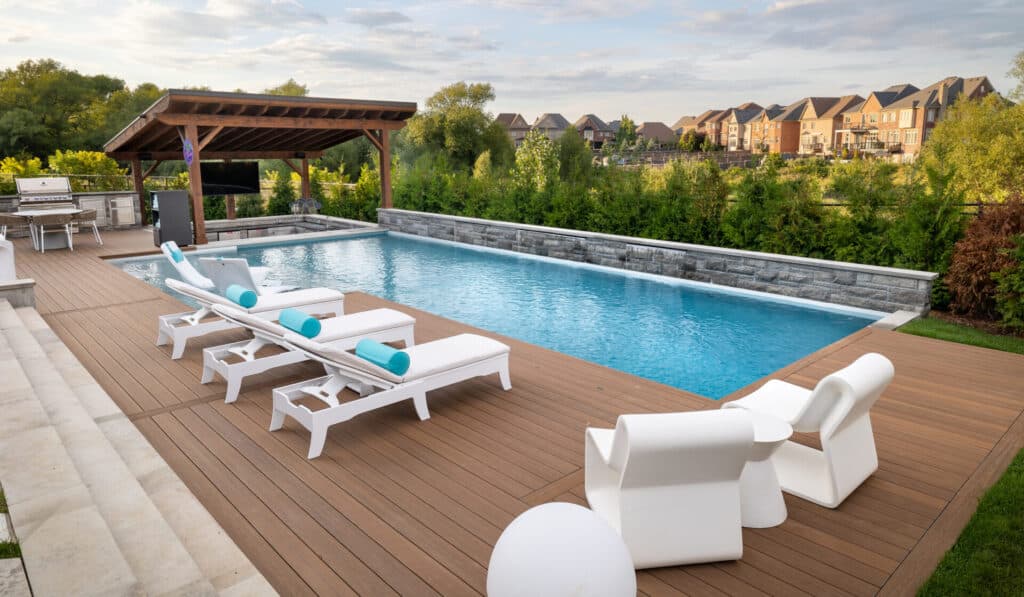 Flora Isle Beachfront Residences amenity Pool Deck Area - Dubai Islands, Dubai - by Centurion