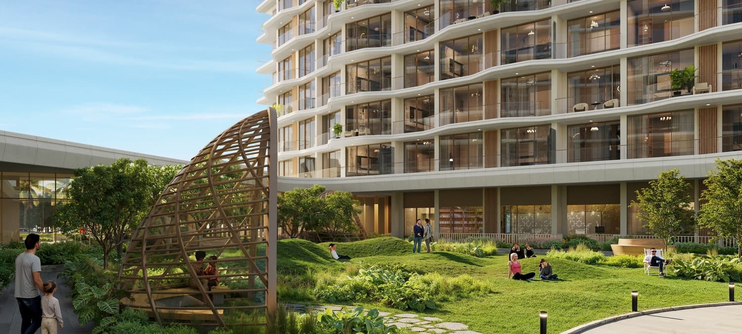 Flora Isle Beachfront Residences amenity Wellness Garden - Dubai Islands, Dubai - by Centurion