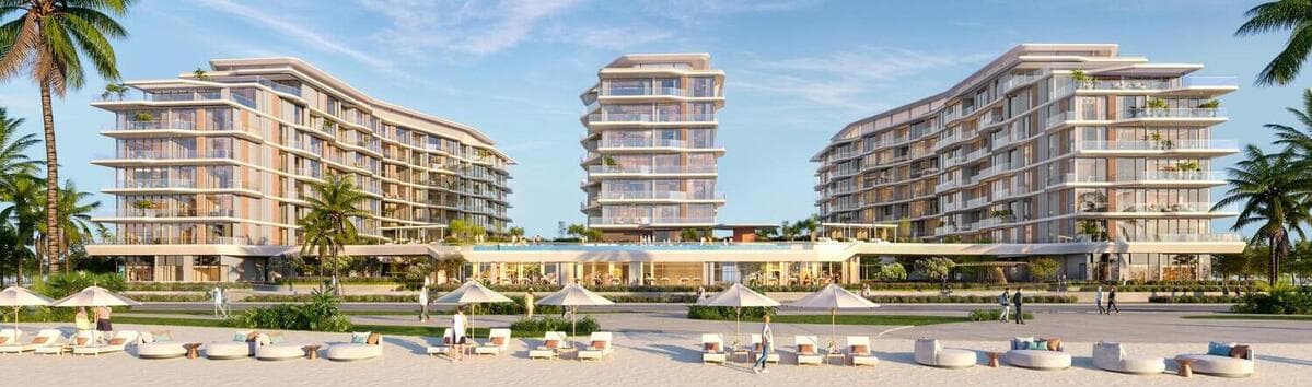 Flora Isle Beachfront Residences exterior view - Dubai Islands, Dubai - by Centurion