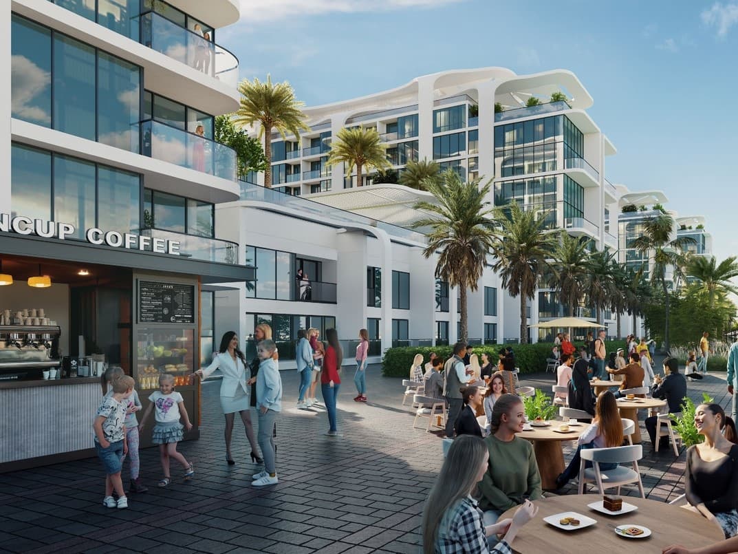 Florine Beach Residences amenity Boutique Retail Arcade - Siniya Island, Dubai - by Sobha
