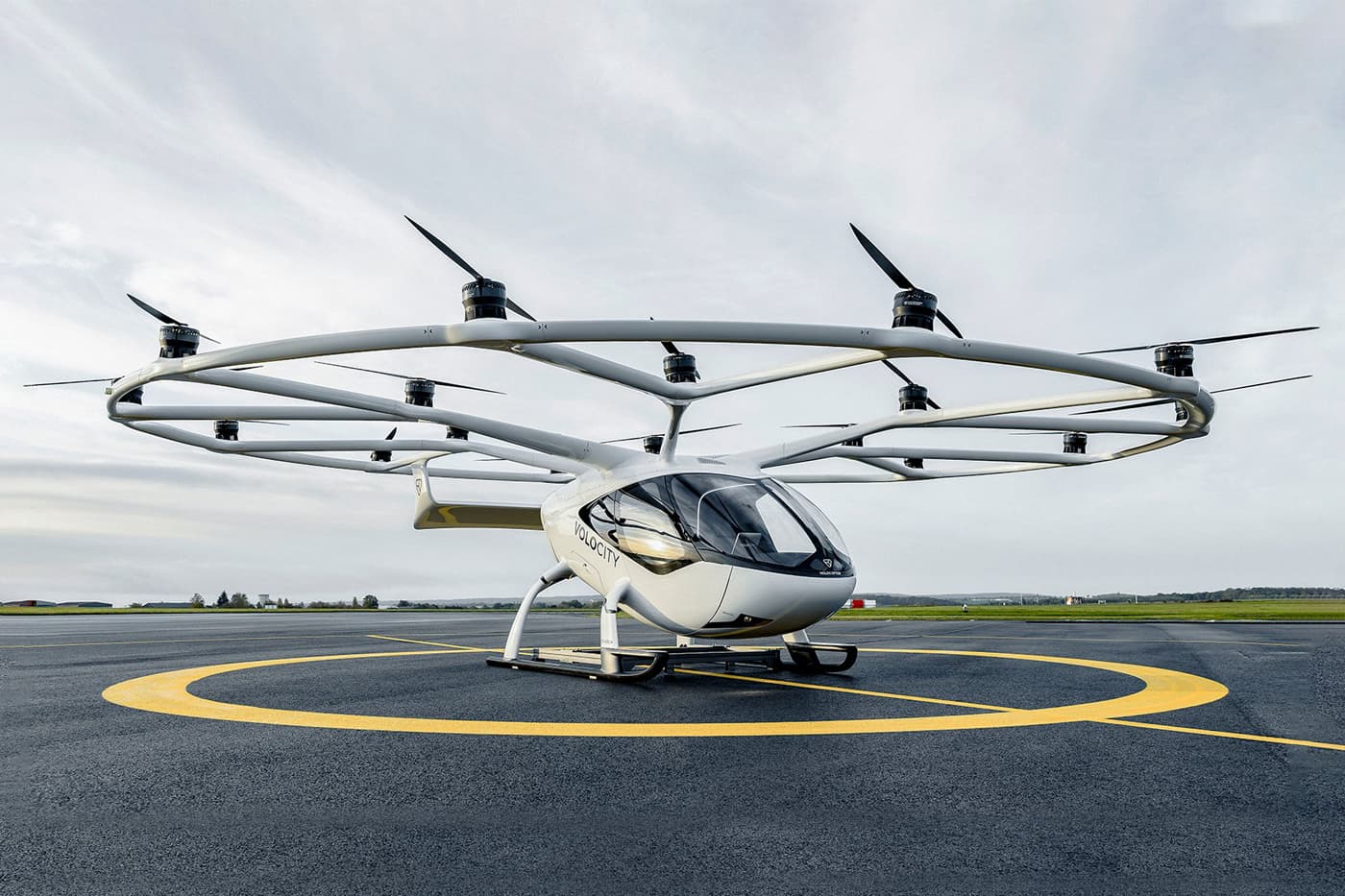 Florine Beach Residences amenity Helicopter & Air Taxi Landing Pad - Siniya Island, Dubai - by Sobha