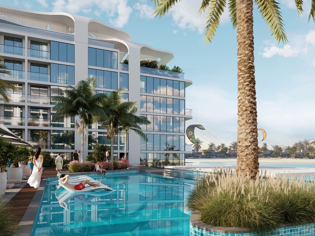Florine Beach Residences amenity Swimming Pool - Siniya Island, Dubai - by Sobha