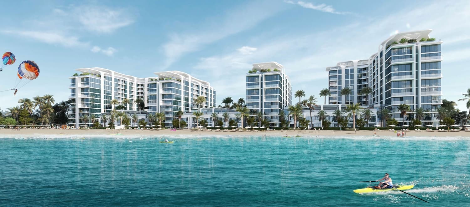 Florine Beach Residences exterior view - Siniya Island, Dubai - by Sobha