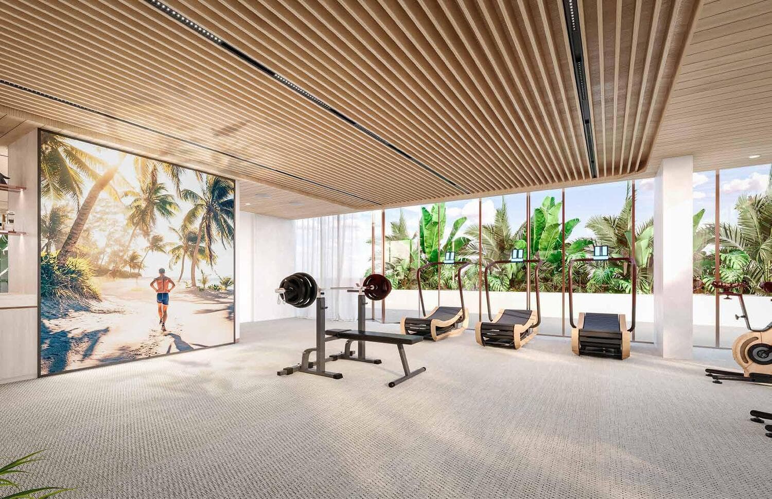 Flow Residences amenity Gym - Dubai Islands, Dubai - by Main Realty