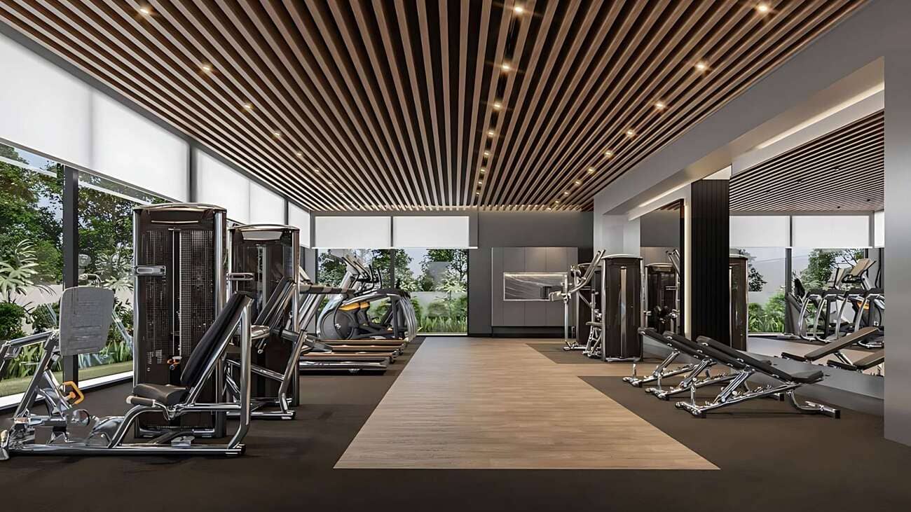 Forest City amenity Fitness Center - Majan, Dubai - by HZ DEVELOPMENT