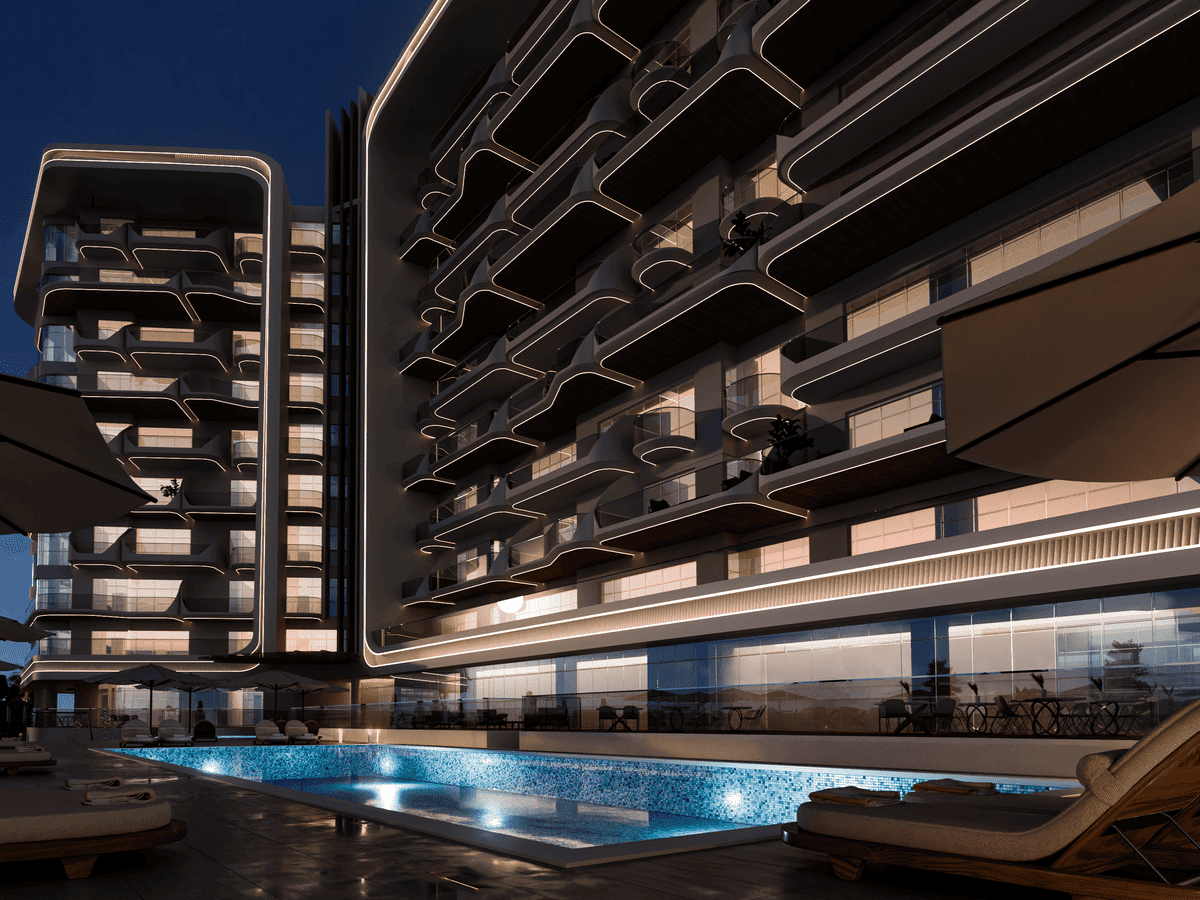 Fortune Bay Residences amenity Swimming Pool - Al Marjan Island, Dubai - by Topero Properties