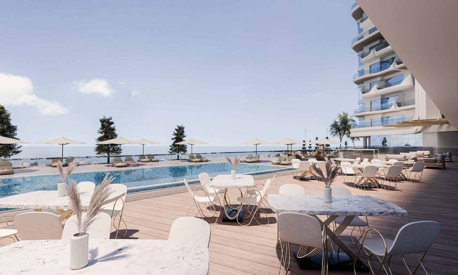 Fortune Bay Residences amenity World-Class Restaurant - Al Marjan Island, Dubai - by Topero Properties
