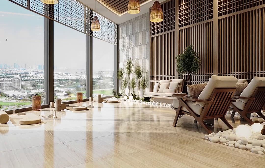 Franck Muller Vanguard amenity Zen Room - Dubai Marina, Dubai - by London Gate