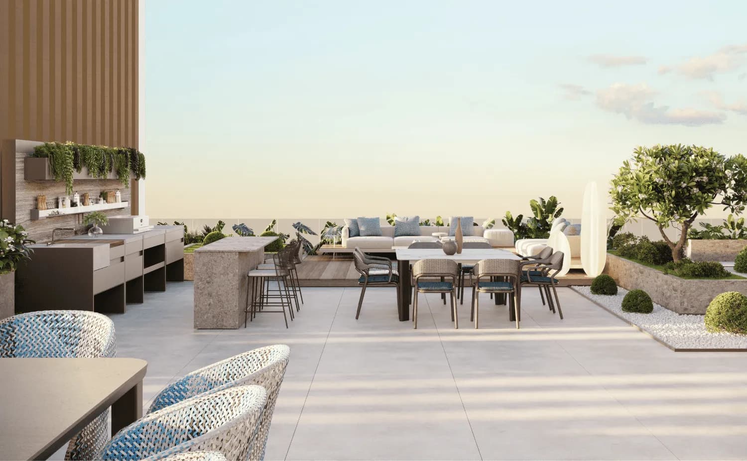Franck Muller Yachting amenity BBQ & Picnic Area - Maritime City, Dubai - by London Gate