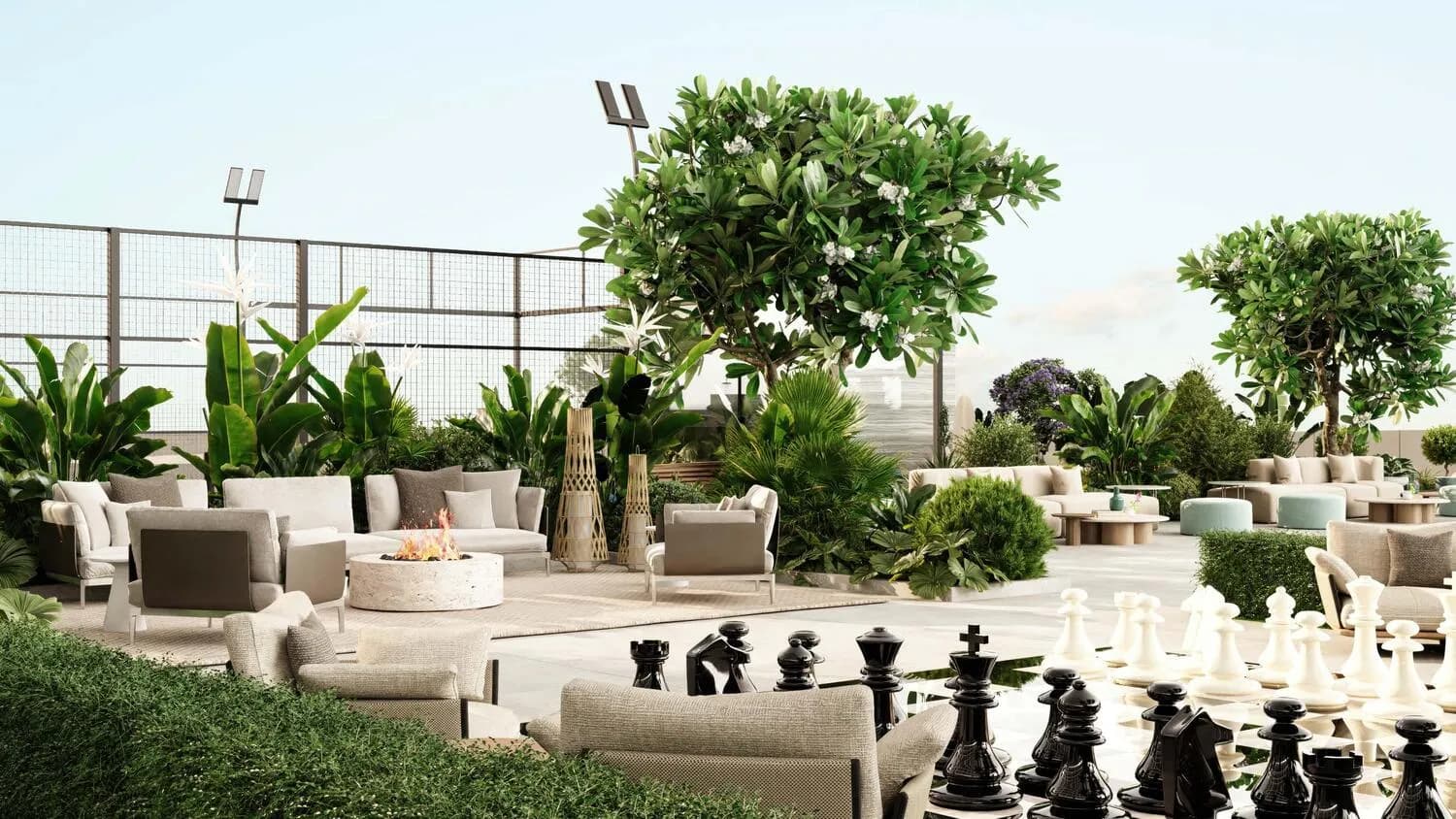 Franck Muller Yachting amenity Chess Game - Maritime City, Dubai - by London Gate