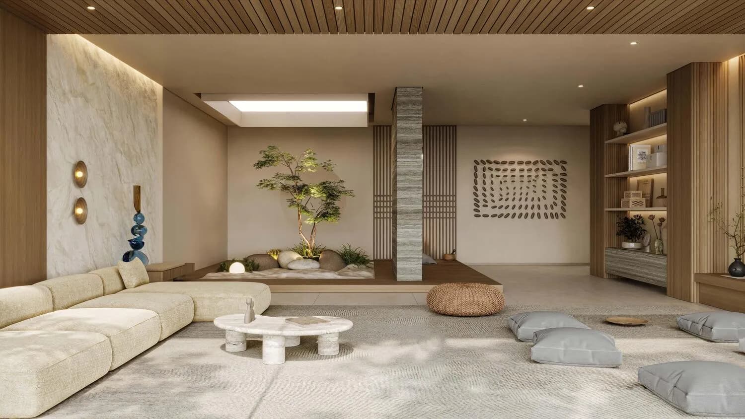 Franck Muller Yachting amenity Indoor Zen Room - Maritime City, Dubai - by London Gate