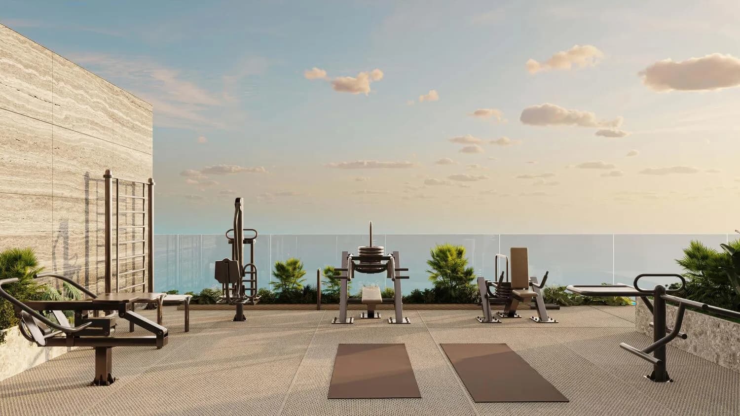 Franck Muller Yachting amenity Outdoor Gym - Maritime City, Dubai - by London Gate