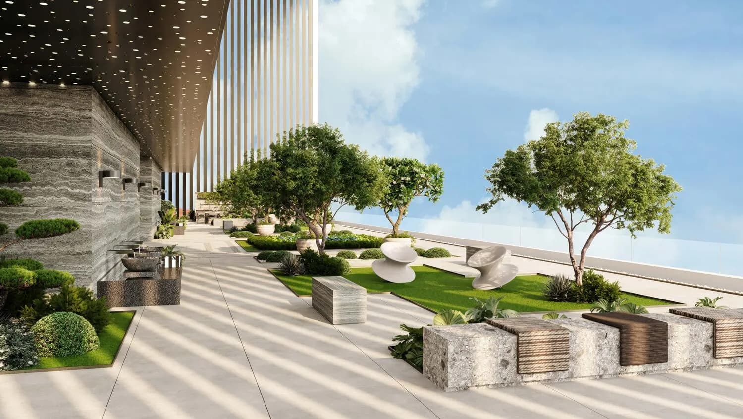 Franck Muller Yachting amenity Sky Garden - Maritime City, Dubai - by London Gate
