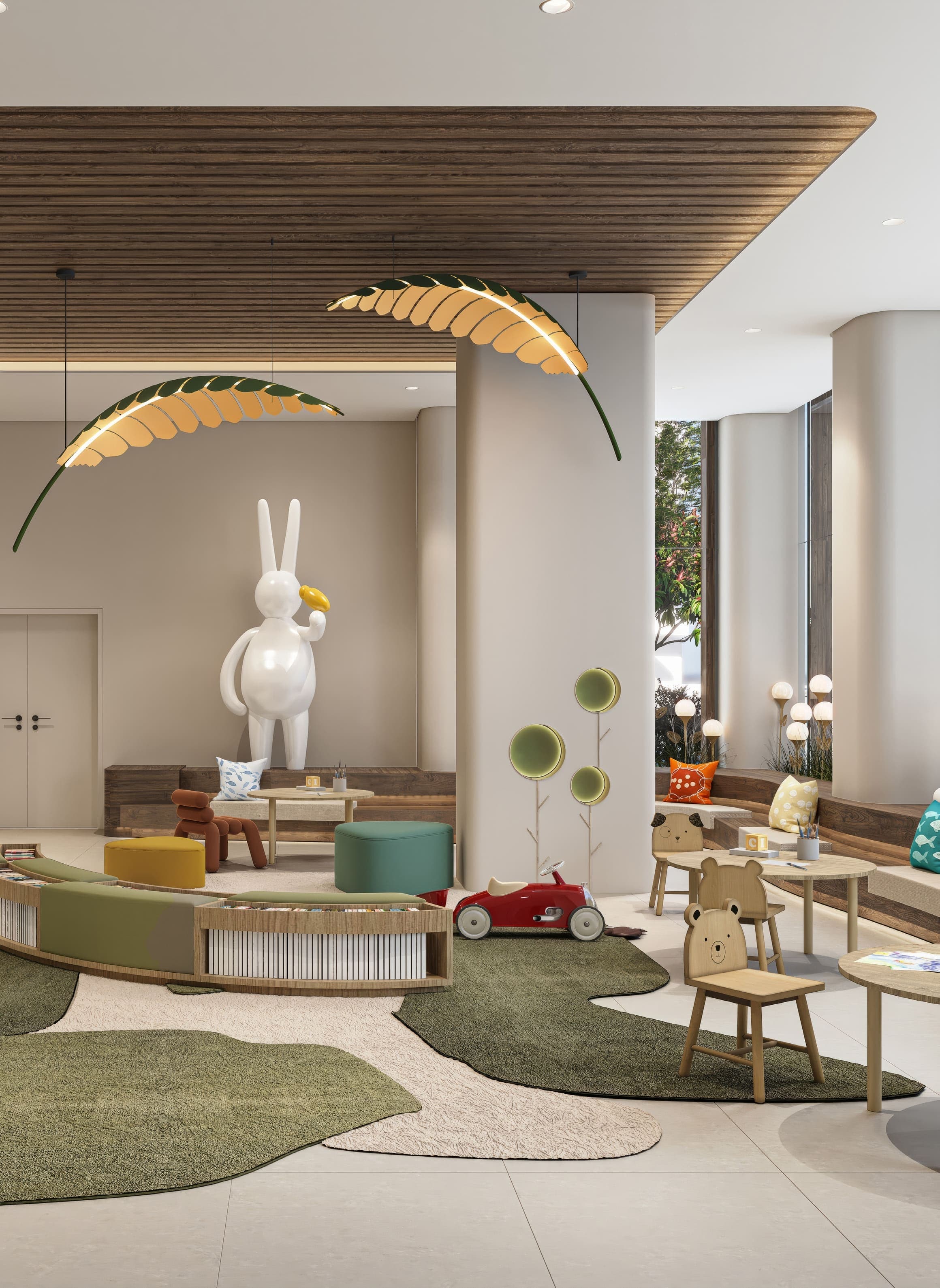 Gardenia Bay amenity Kids’ Playroom - Yas Island, Dubai - by ALDAR