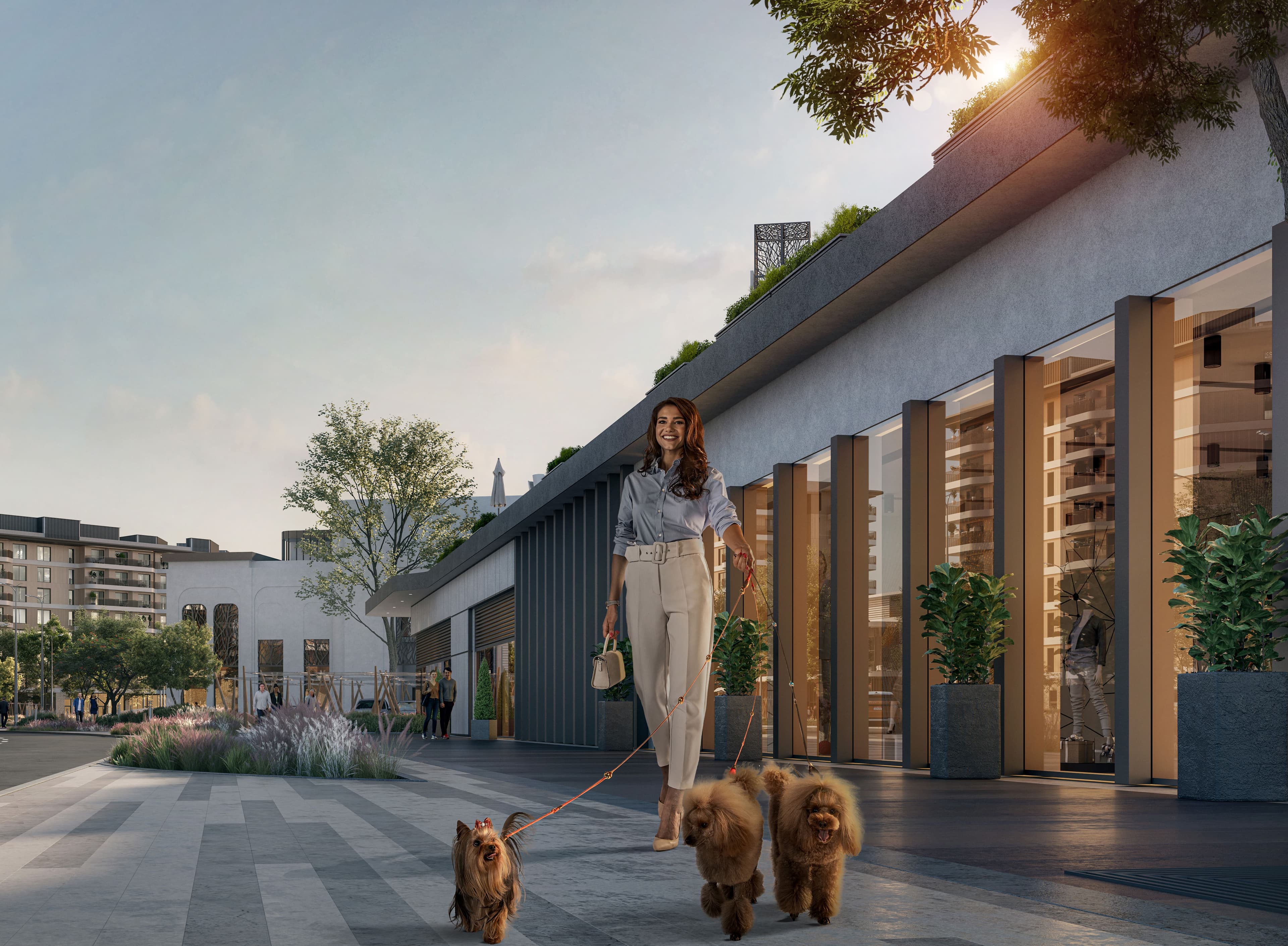 Gardenia Bay amenity Retail - Yas Island, Dubai - by ALDAR