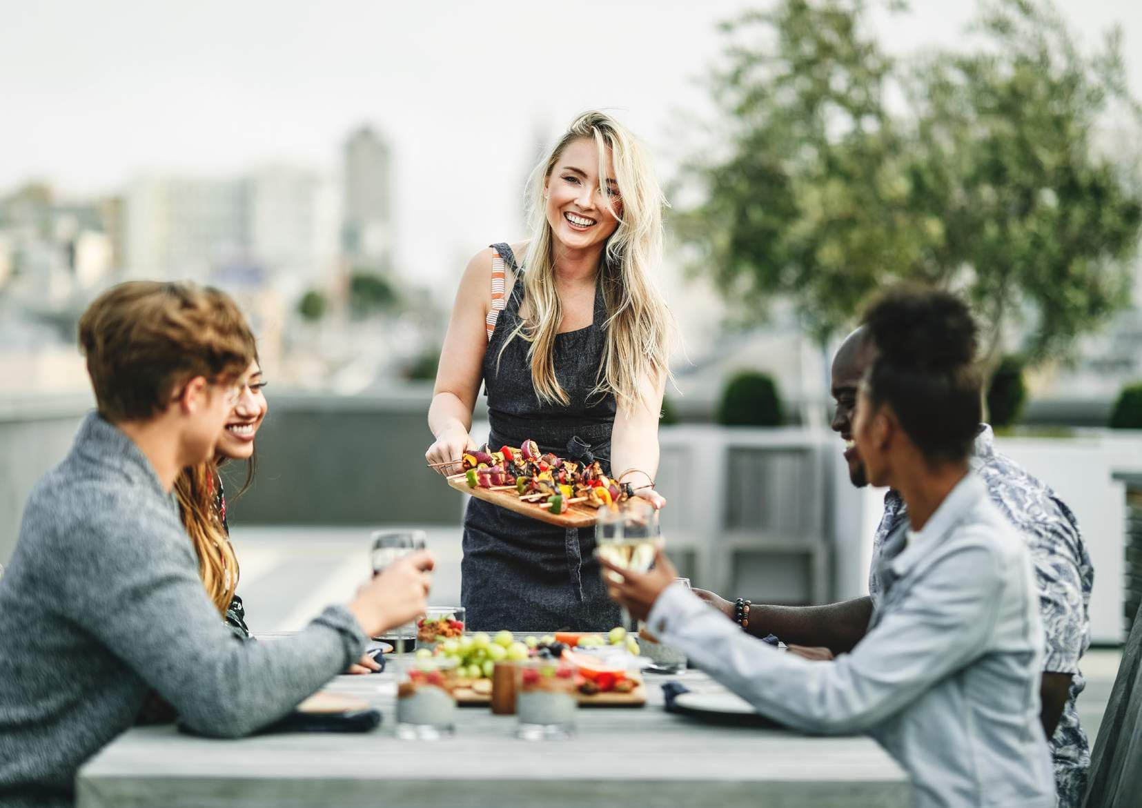Gardenia Living amenity Bbq And Grilling Space - Arjan, Dubai - by Safe Developers