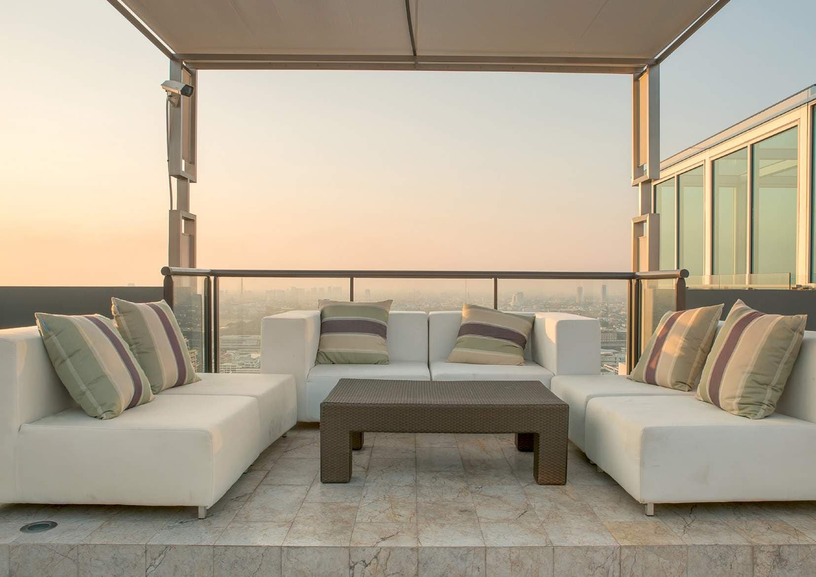 Gardenia Living amenity Outdoor Lounge - Arjan, Dubai - by Safe Developers