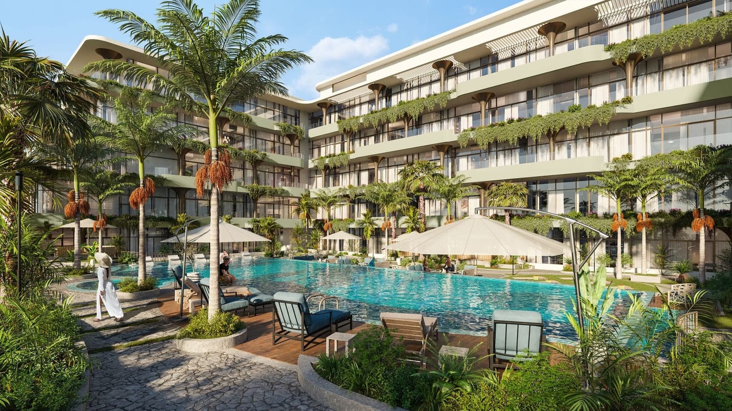 Gardens 2 amenity Leisure Deck - Arjan, Dubai - by Iman Developers
