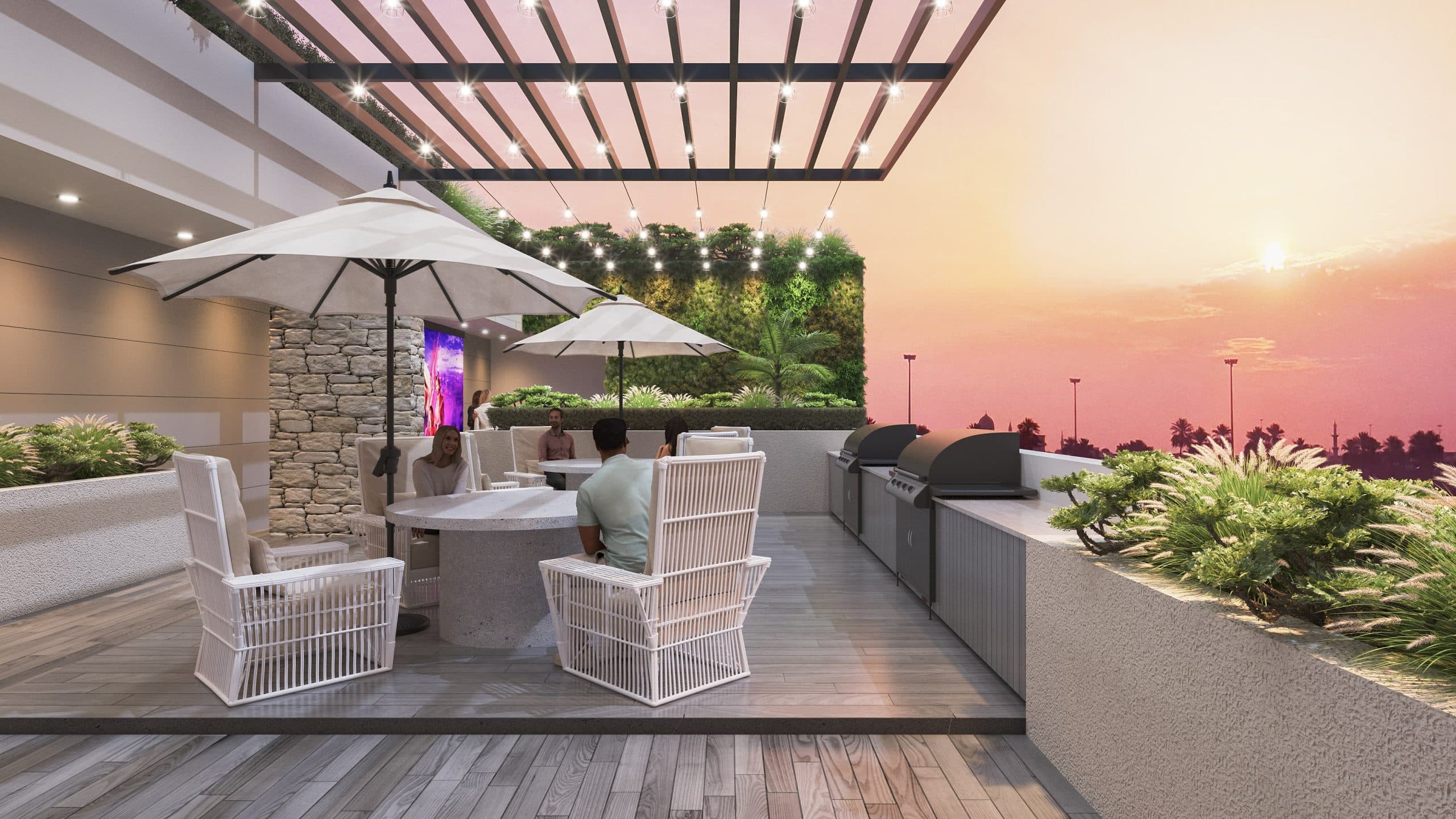 Gateway by Premier Choice amenity Terrace Bbq Area - JVC (Jumeirah Village Circle), Dubai - by Premier Choice International