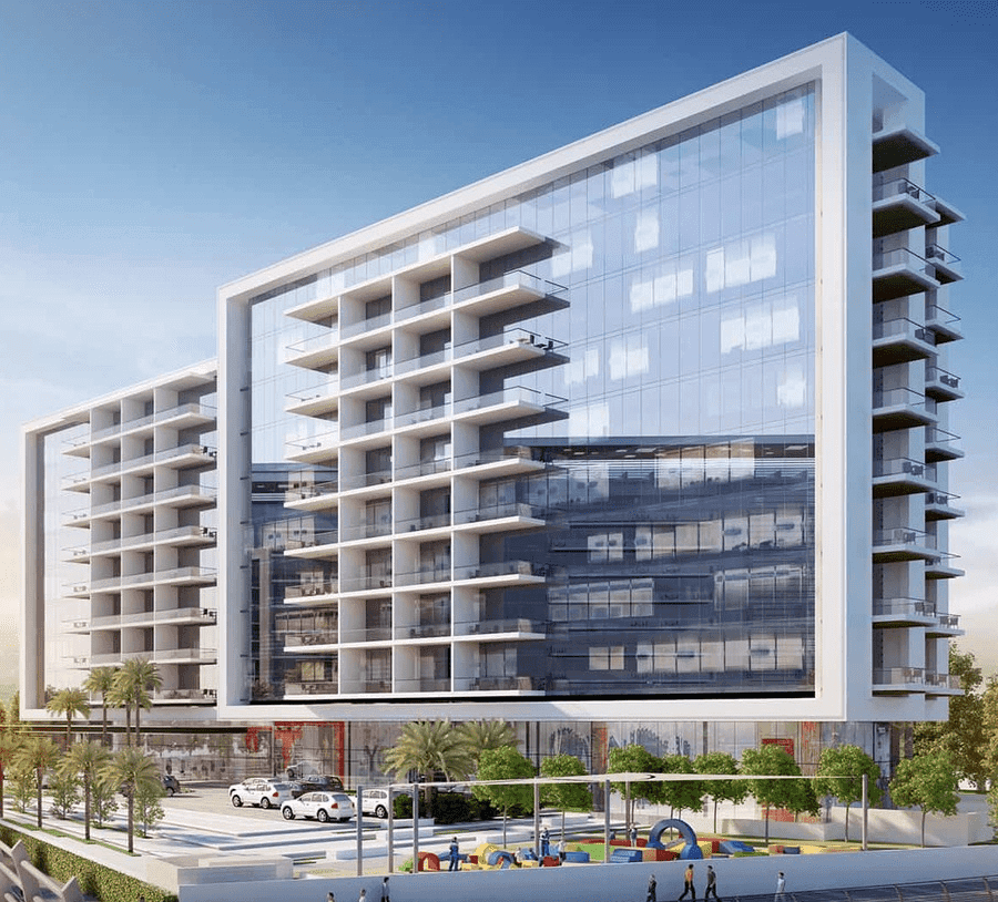 Gateway II Residences exterior view - Mina Al Arab, Dubai - by RAK Properties
