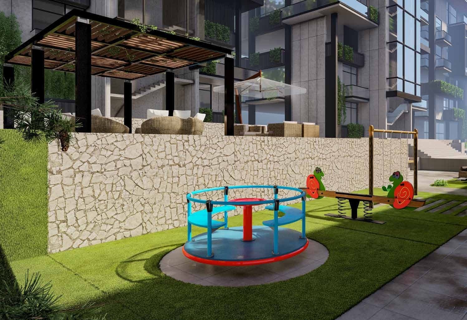Gemz amenity Kids Play Area in Al Furjan, Dubai, by Danube
