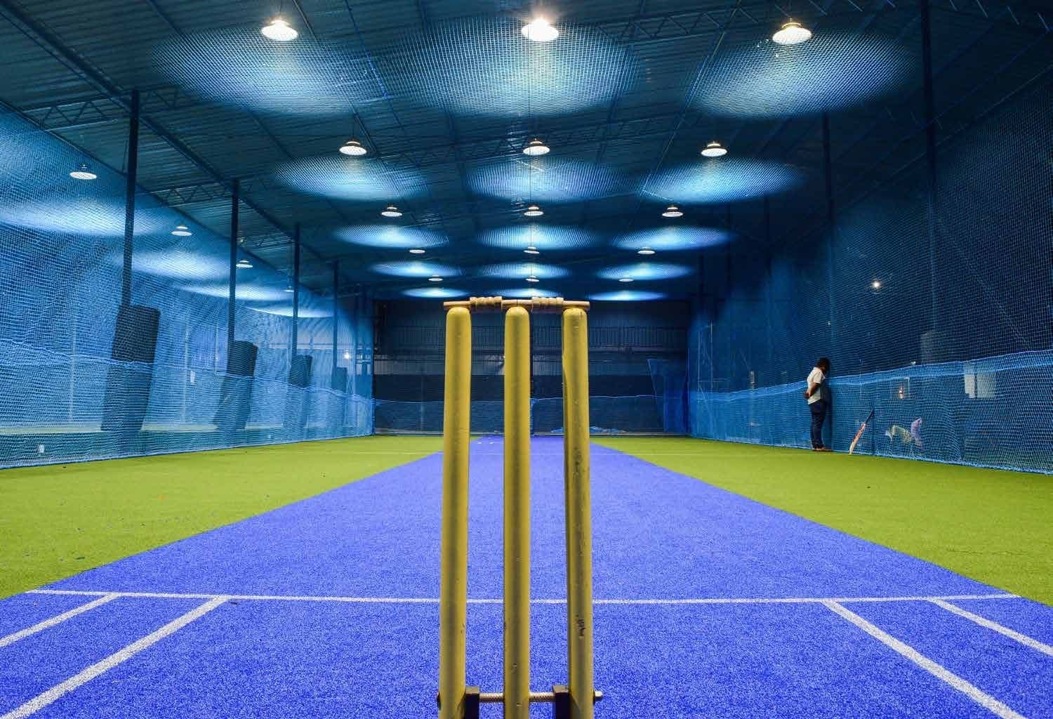 Gemz amenity Cricket Pitch in Al Furjan, Dubai, by Danube