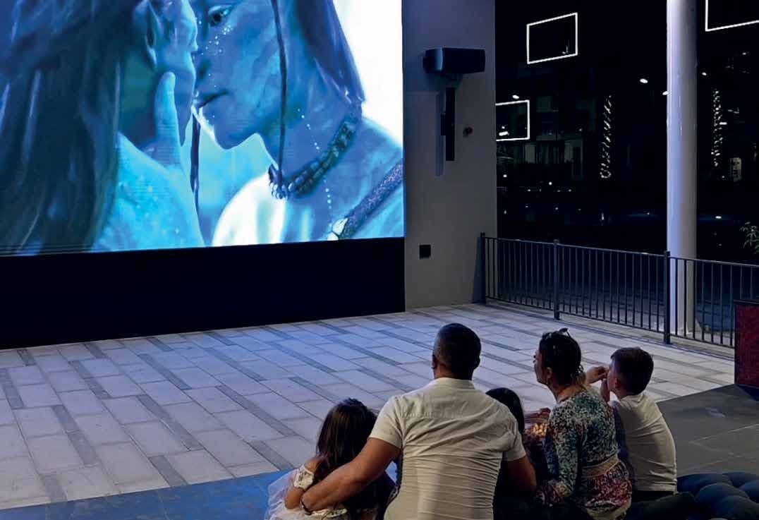 Gemz amenity Outdoor Cinem in Al Furjan, Dubai, by Danube