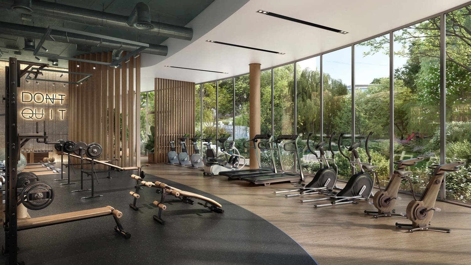 Ghaf Woods amenity Evergreen Fitness - City Of Arabia, Dubai - by Majid Al Futtaim