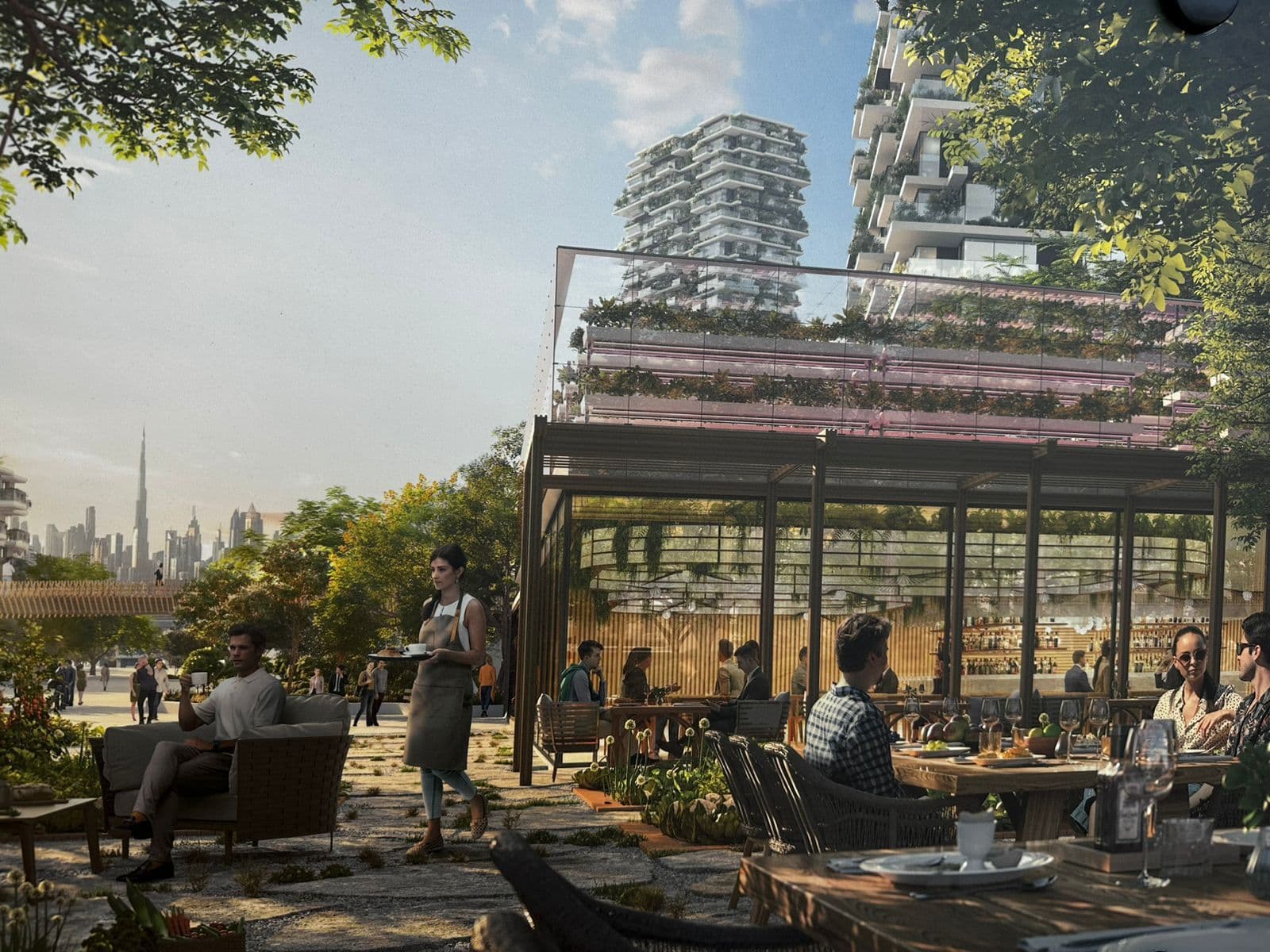 Ghaf Woods amenity Farm-To-Table Cuisine - City Of Arabia, Dubai - by Majid Al Futtaim