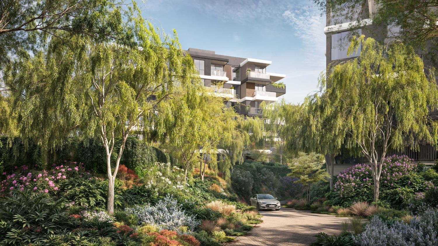 Ghaf Woods amenity Therapeutic Garden - City Of Arabia, Dubai - by Majid Al Futtaim