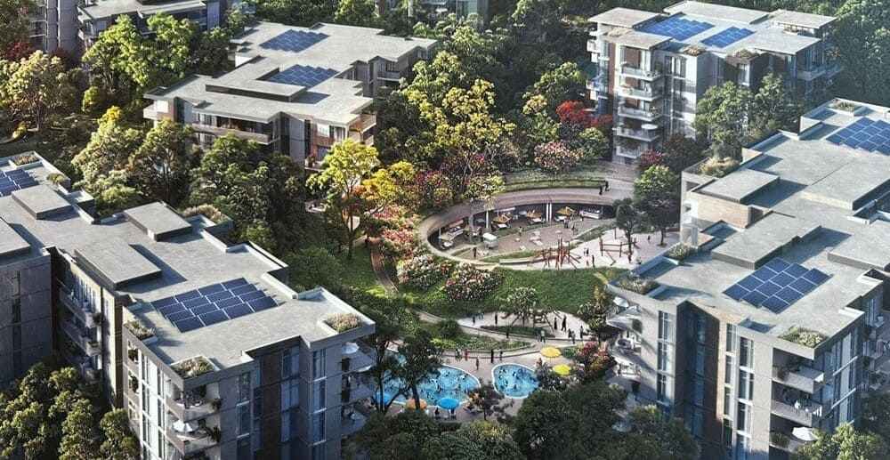 Ghaf Woods exterior view - City Of Arabia, Dubai - by Majid Al Futtaim
