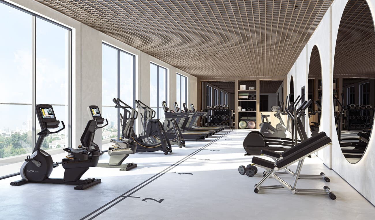 Ghaff Land Residence amenity State Of The Art Gym - Dubai Studio City, Dubai - by Arabian Gulf Developer