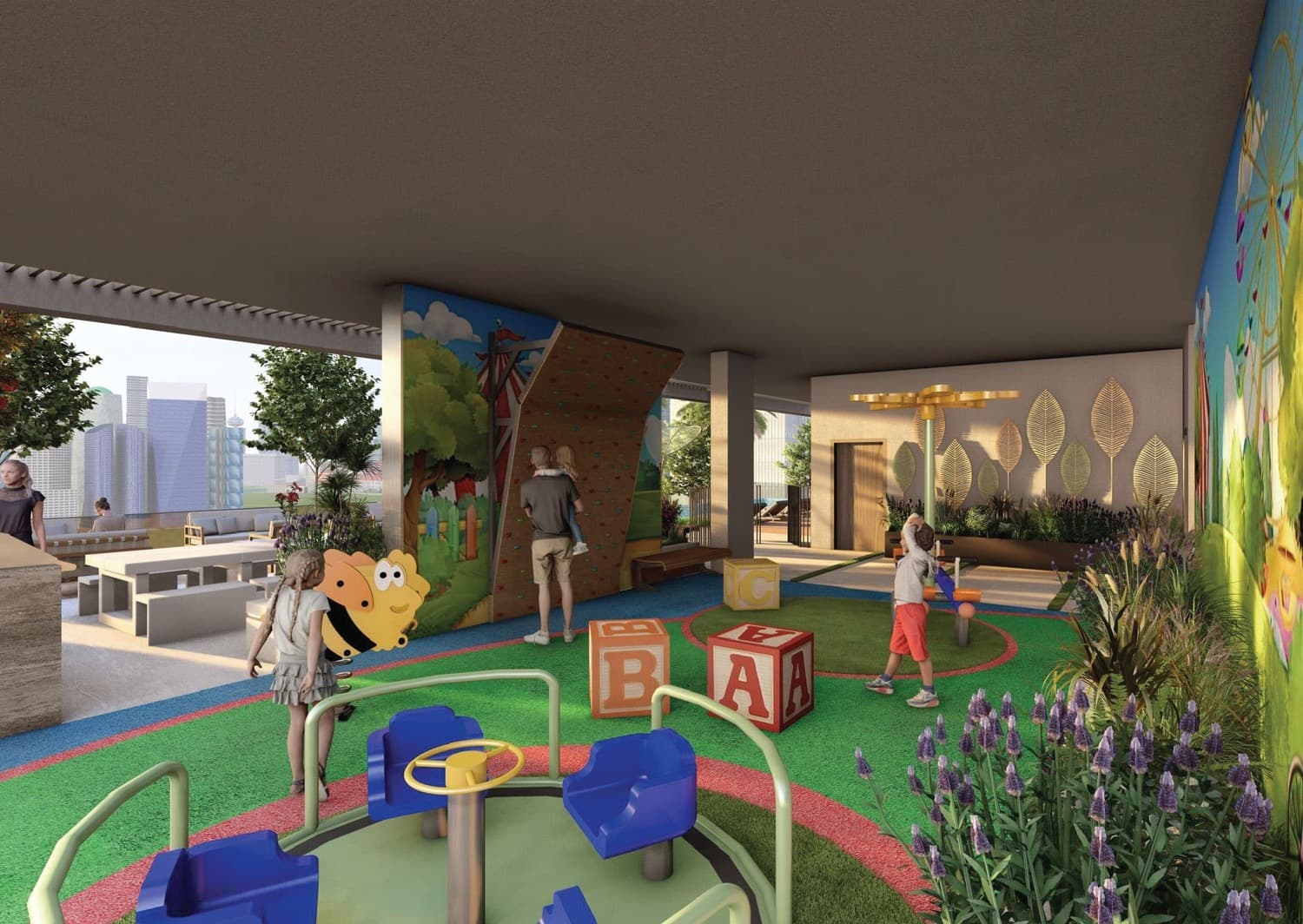 Gharbi 1 Residences amenity Kids Playground - Arjan, Dubai - by Rabdan Developments