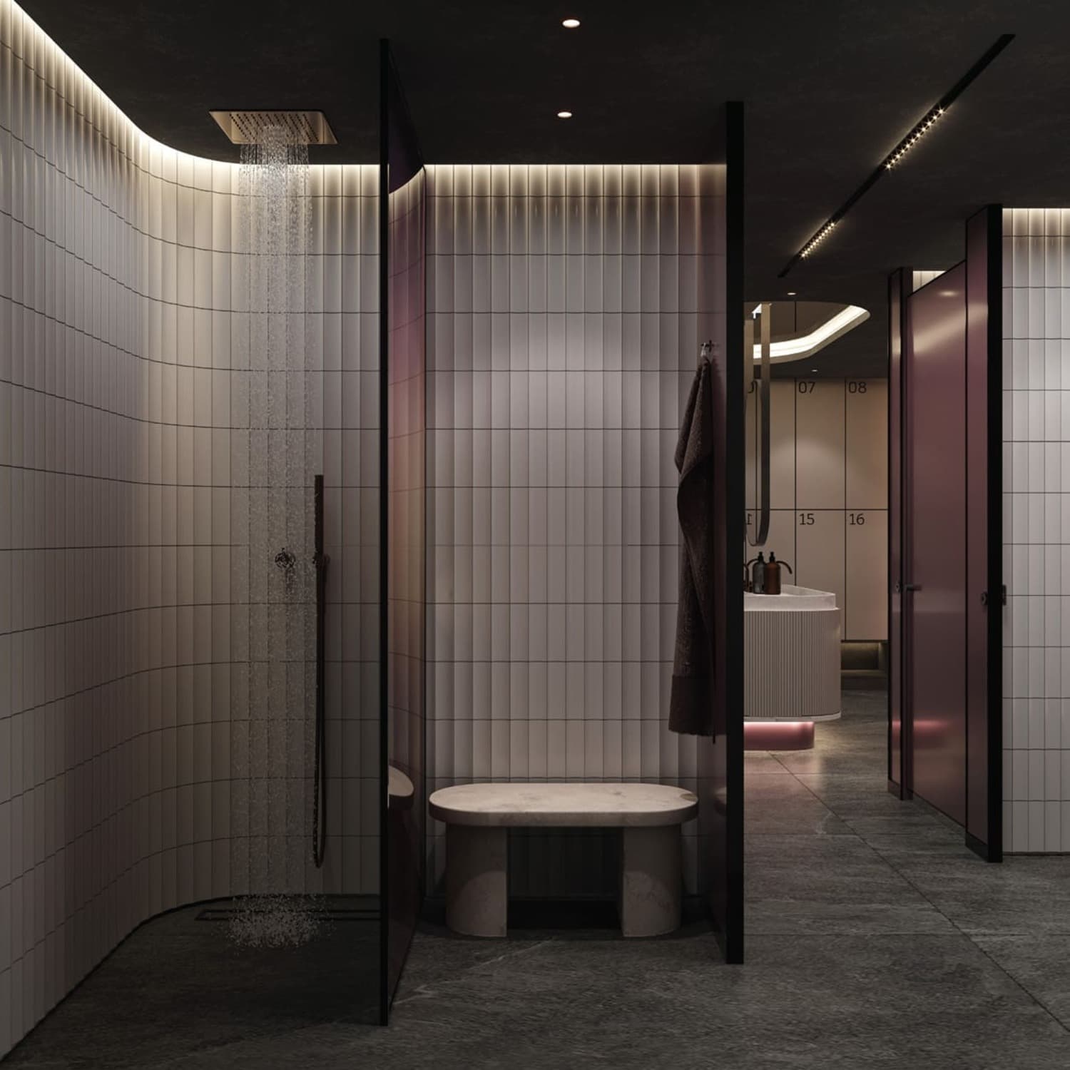 Gharbi 1 Residences amenity Sauna & Steam Room - Arjan, Dubai - by Rabdan Developments