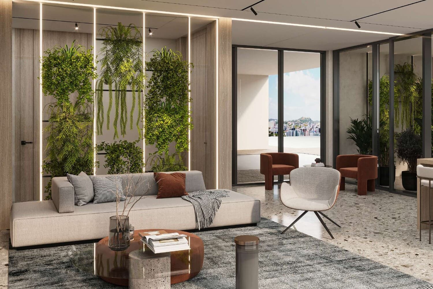Gharbi 2 Residences amenity Club Lounge - JVC (Jumeirah Village Circle), Dubai - by Rabdan Developments