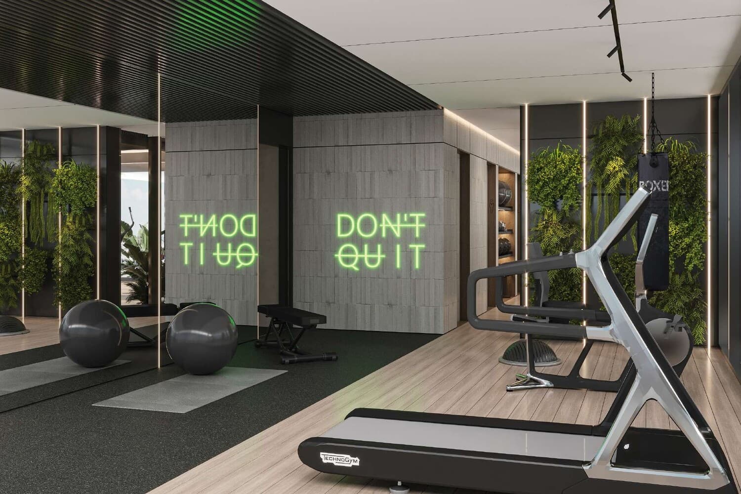 Gharbi 2 Residences amenity Indoor & Outdoor Gym - JVC (Jumeirah Village Circle), Dubai - by Rabdan Developments