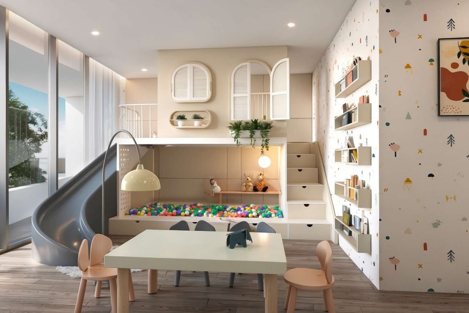 Gharbi 2 Residences amenity Kids Playground - JVC (Jumeirah Village Circle), Dubai - by Rabdan Developments